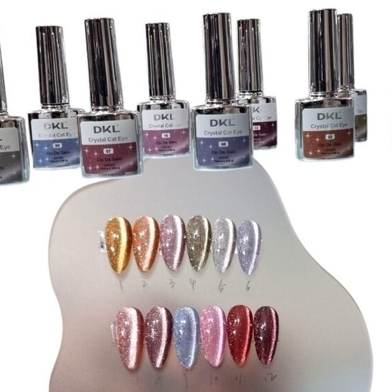 Esmalte UV LED Ojo de gato - DKL CRYSTAL