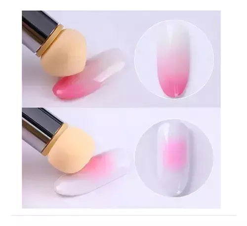 Kit de Difuminado de uñas - 3 brochas Baby Boomer
