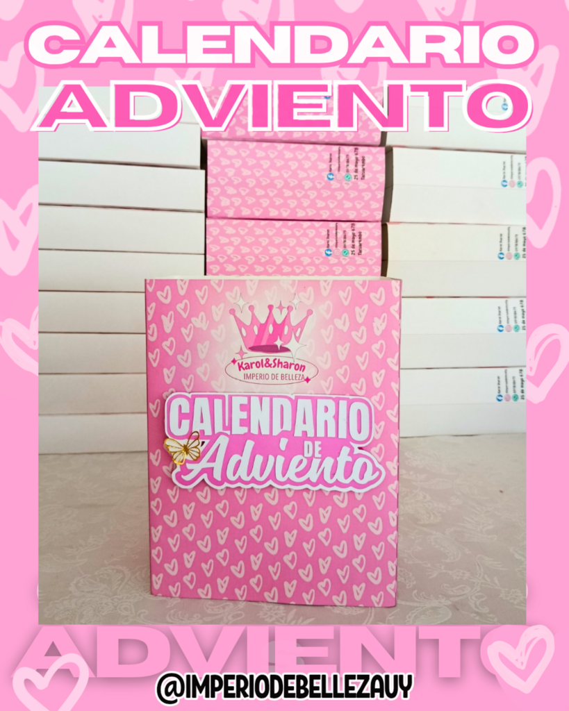 Calendario de Adviento tipo Libro 14 y 24 días
