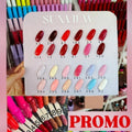 44 esmaltes Colección Pastel + Red + XD SUNVIEW