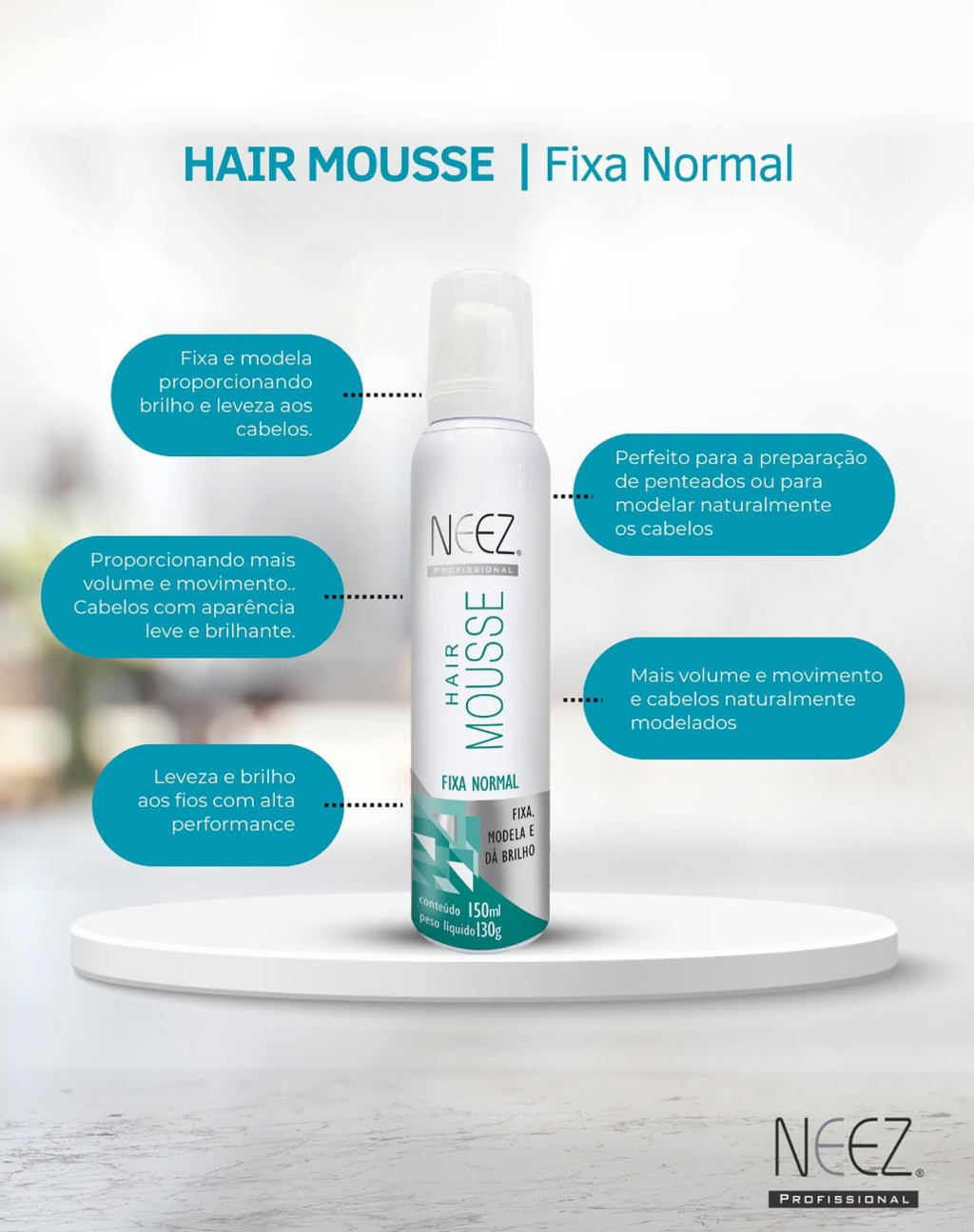 Mousse para peinados - Fijador