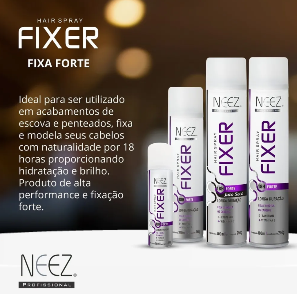 Fijador de pelo en aerosol - Fuerte 18 hrs