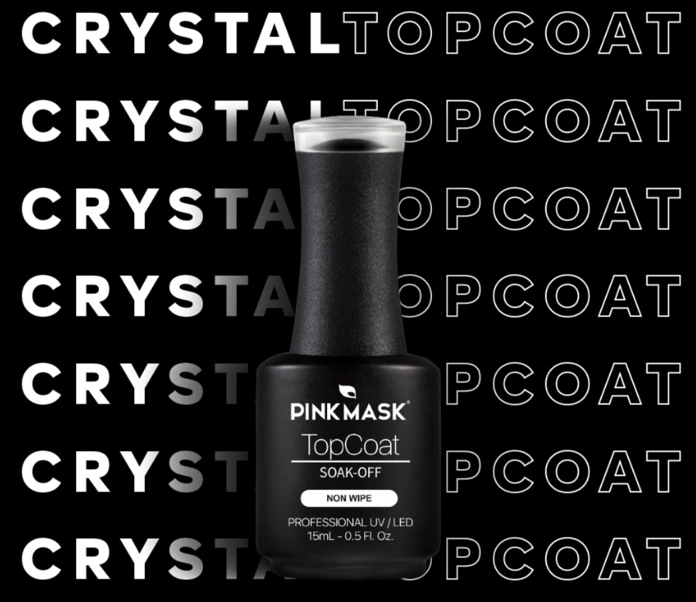 Top Coat Crystal - PINK MASK