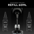 Refil Repuesto Top Coat y Base Coat Rinden 4 potes - PINK MASK