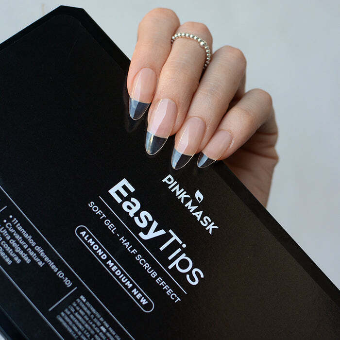 Easy Tips 550 unid - Almond PINK MASK