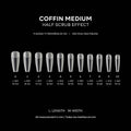 Easy Tips 550 unid - Coffin Medium PINK MASK