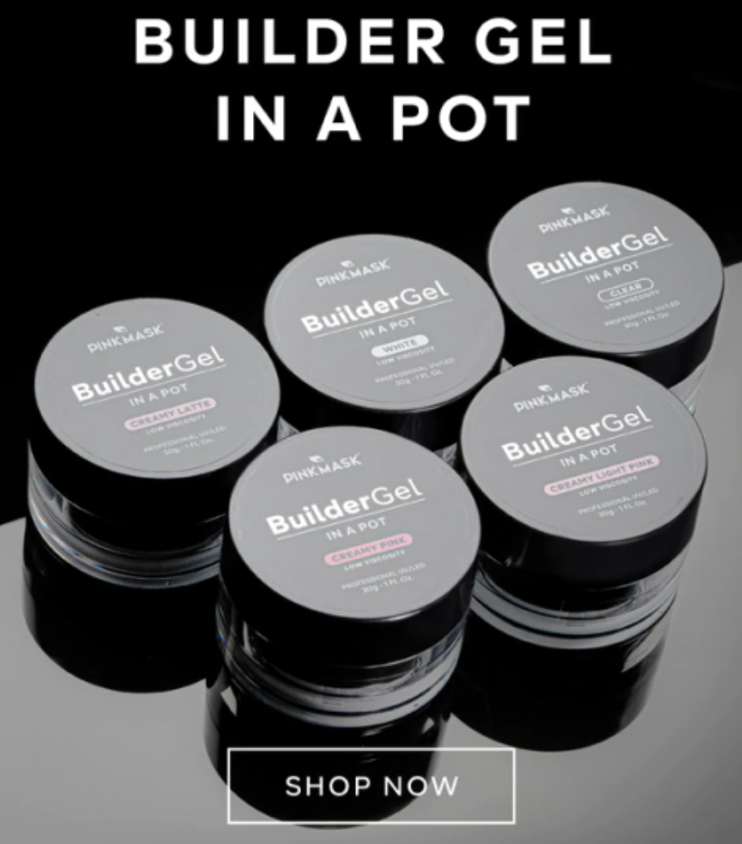 Builder Gel in a Pot - PINK MASK