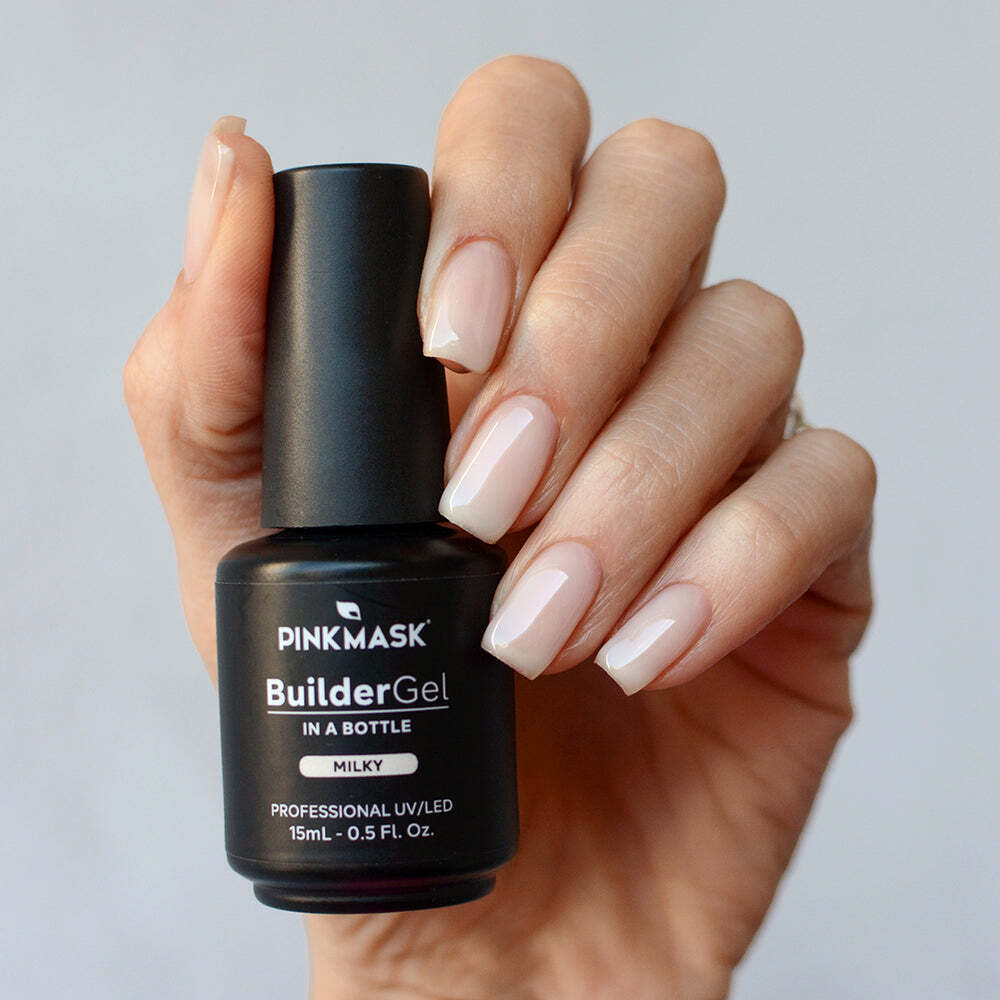 Builder Gel in a bottle - PINK MASK