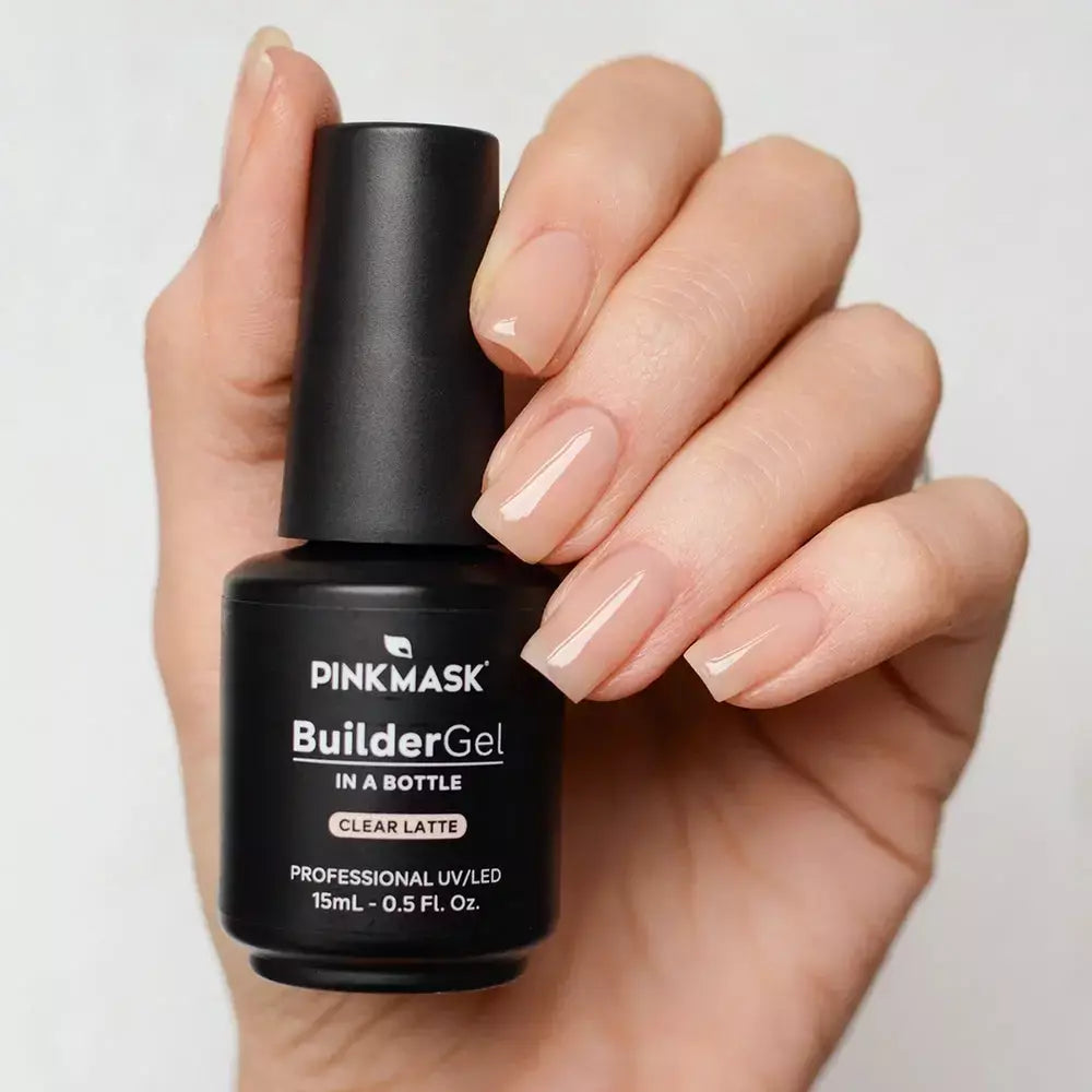 Builder Gel in a bottle - PINK MASK