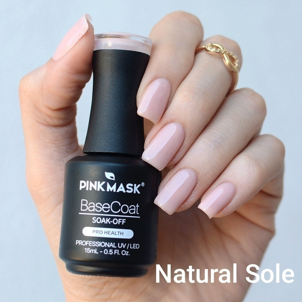 Rubber Base Coat - PINK MASK