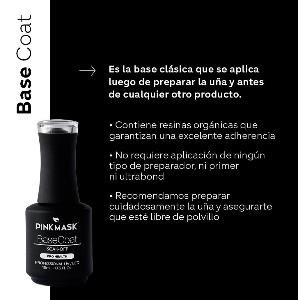 Base Coat - PINK MASK