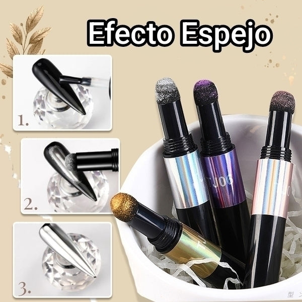 Lápiz de efecto espejo aplicador