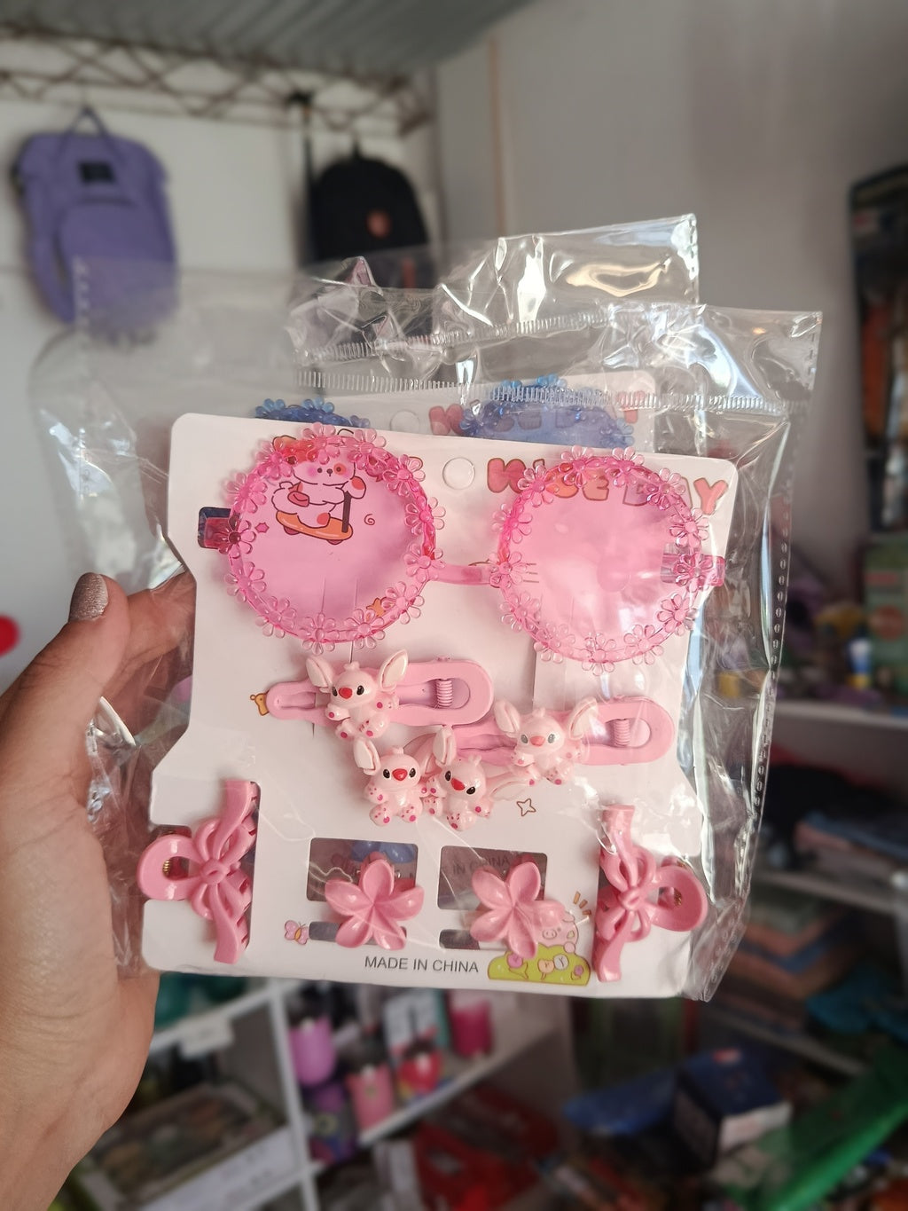 Kit de Accesorios y Lentes Stitch y Angela