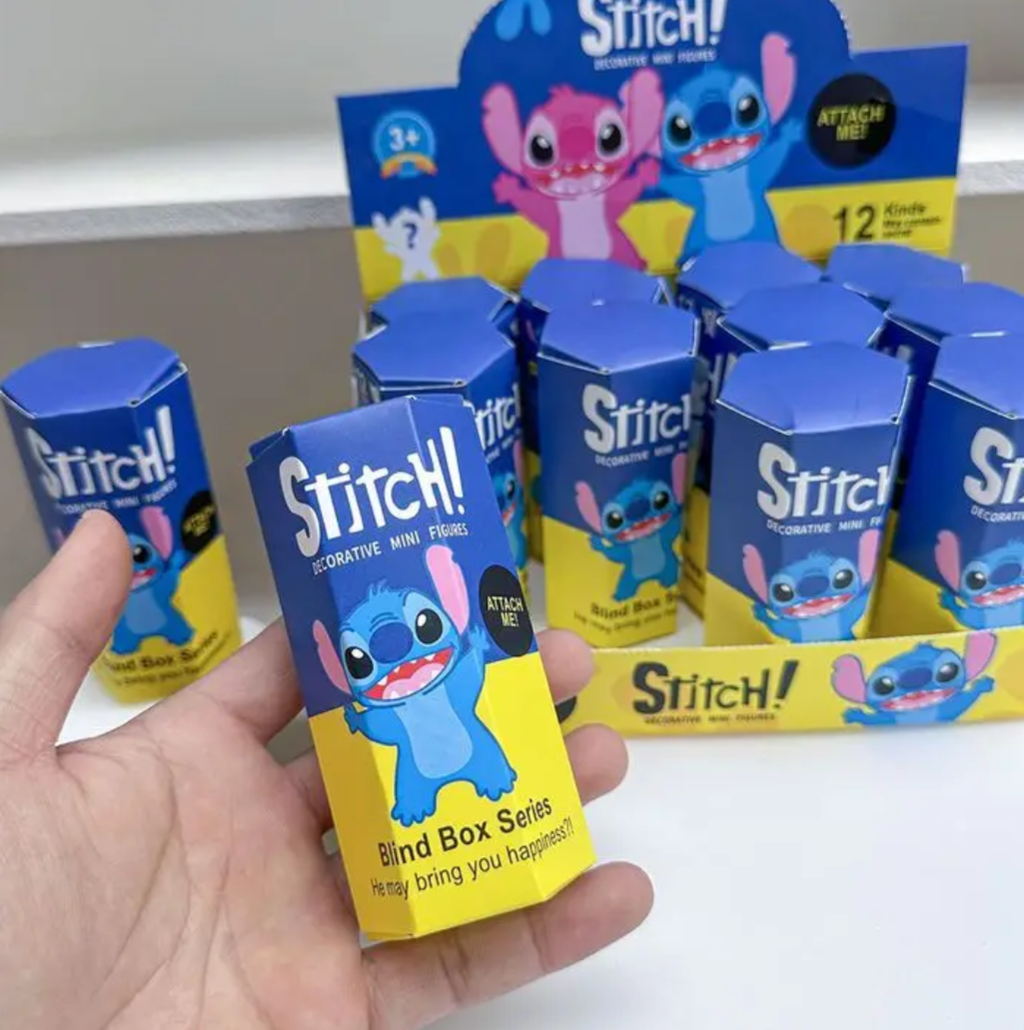 Accesorios sorpresa para celular Stitch