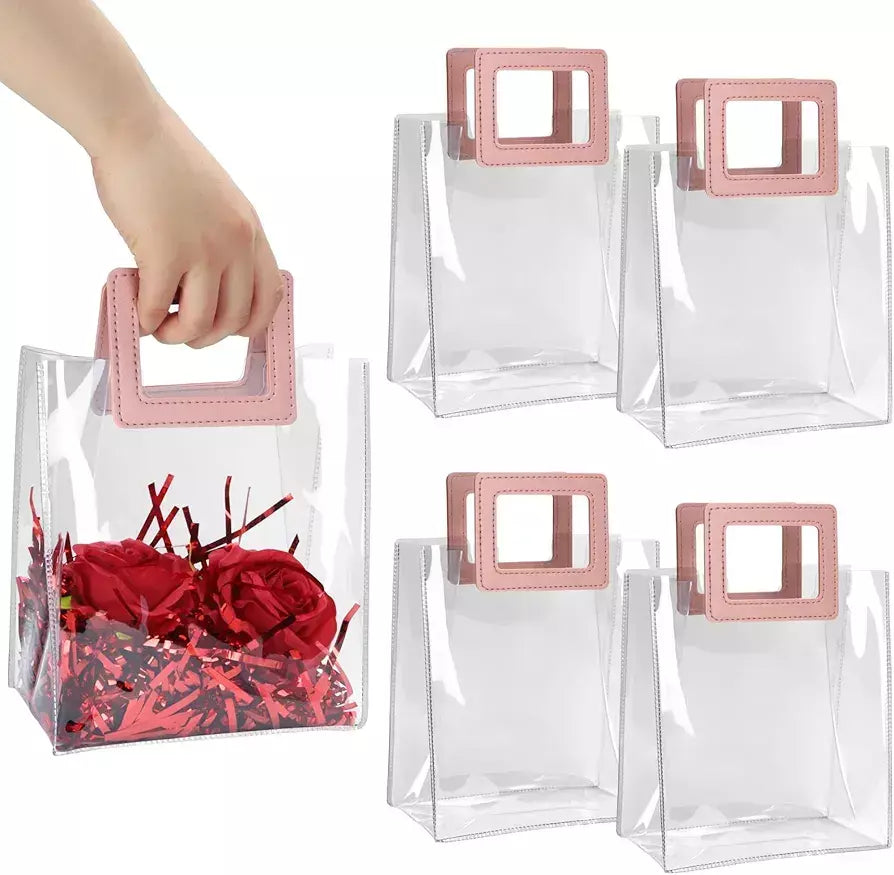 Bolsa Transparente con manija para Kit personalizado
