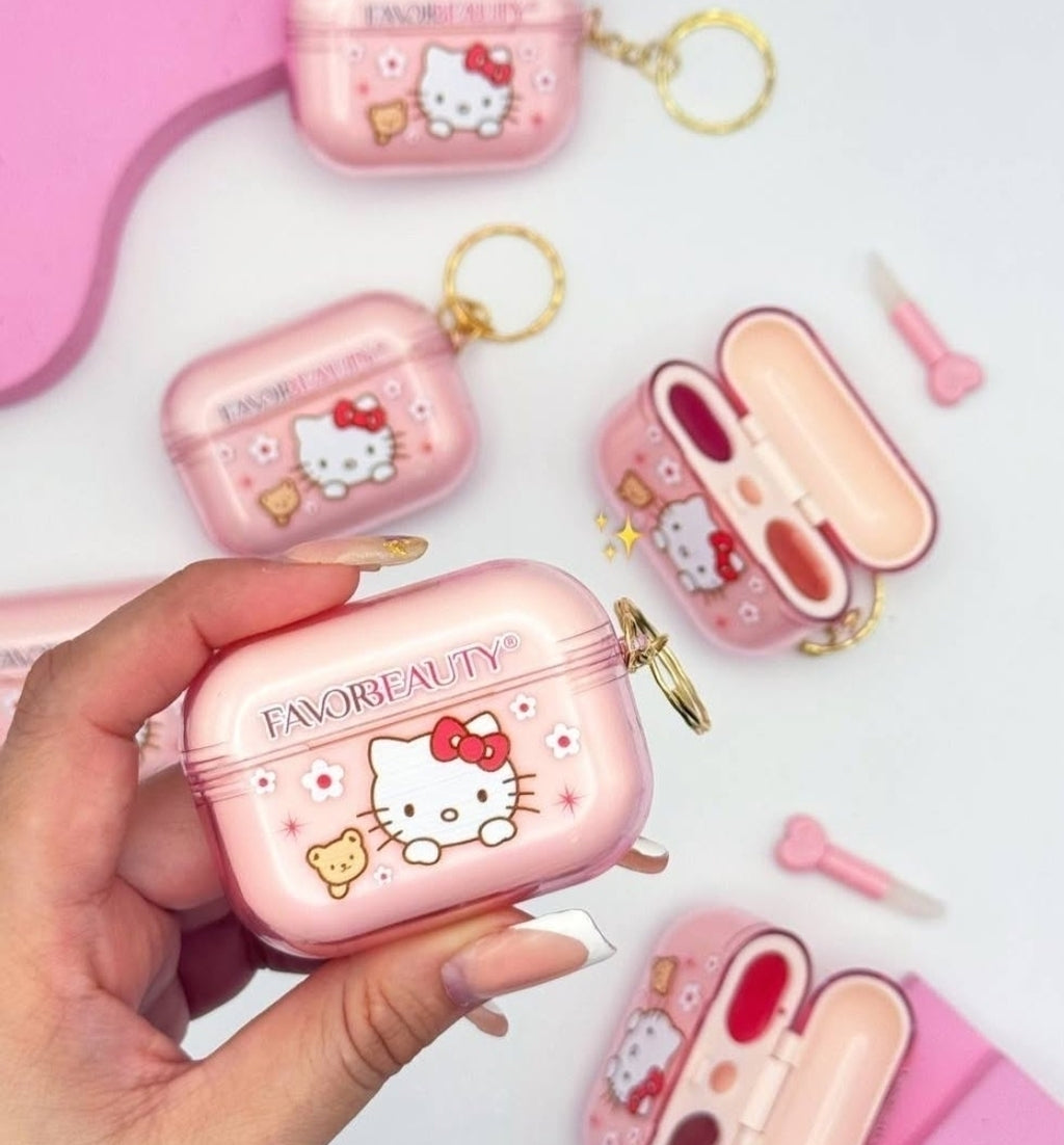 Rubor y Mascara Labial - Hello Kitty