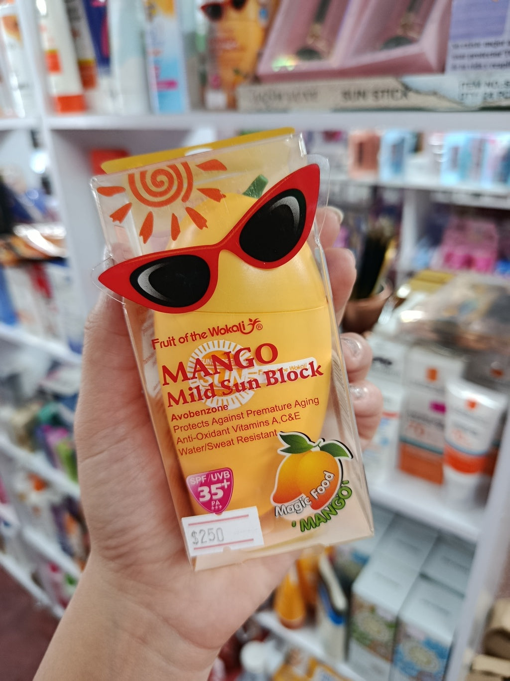 Protector Solar facial Mango FPS 35+