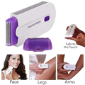Depiladora 2 en 1 Depilador y Exfoliante, Rostro y Cuerpo