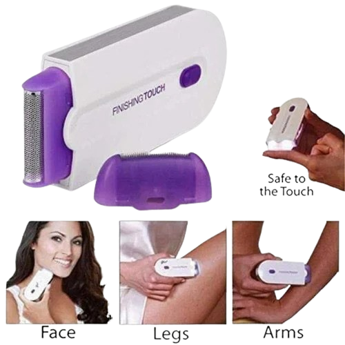 Depiladora 2 en 1 Depilador y Exfoliante, Rostro y Cuerpo