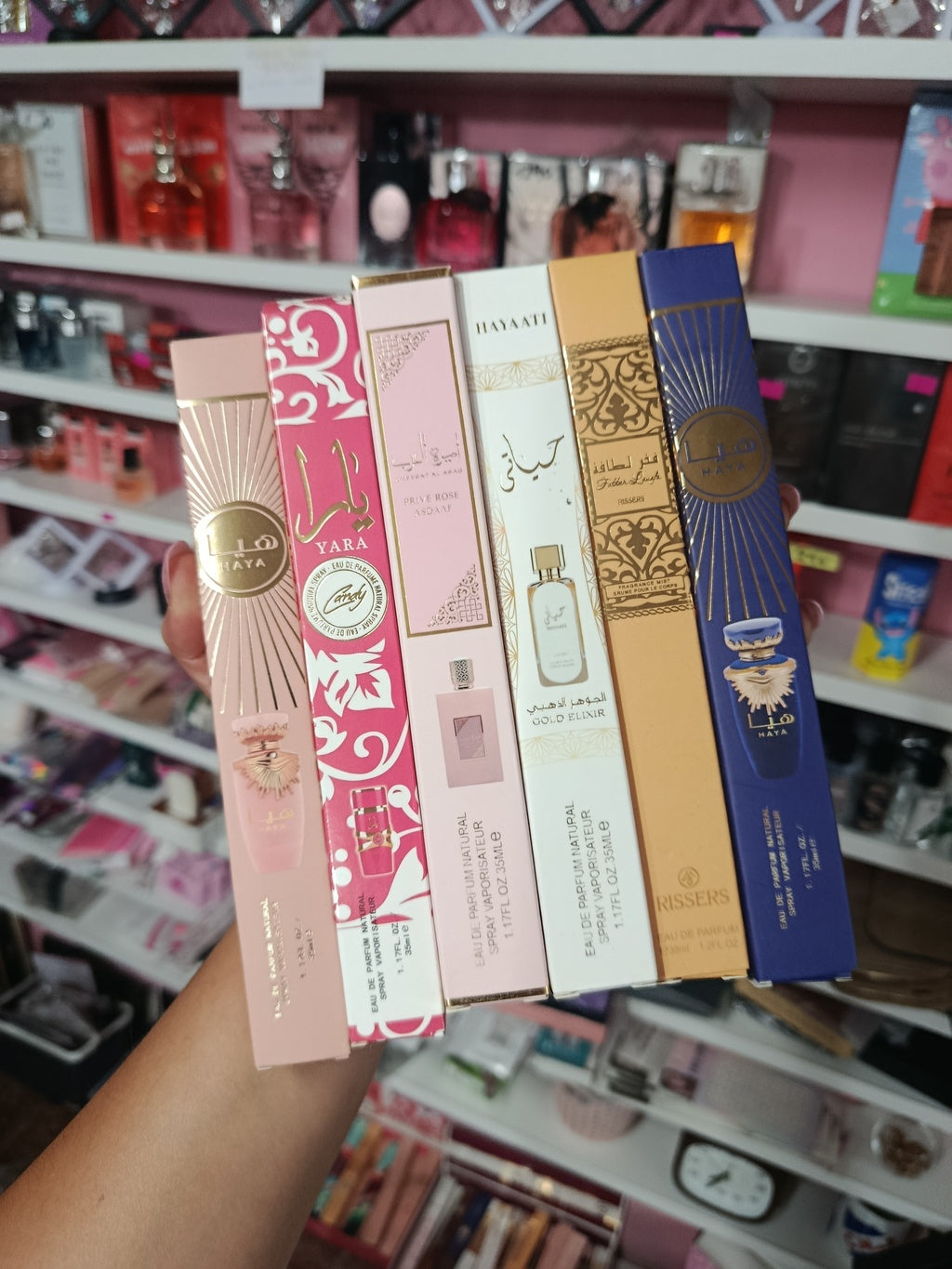 Perfume Tubo en caja Yara Árabe 35 ml