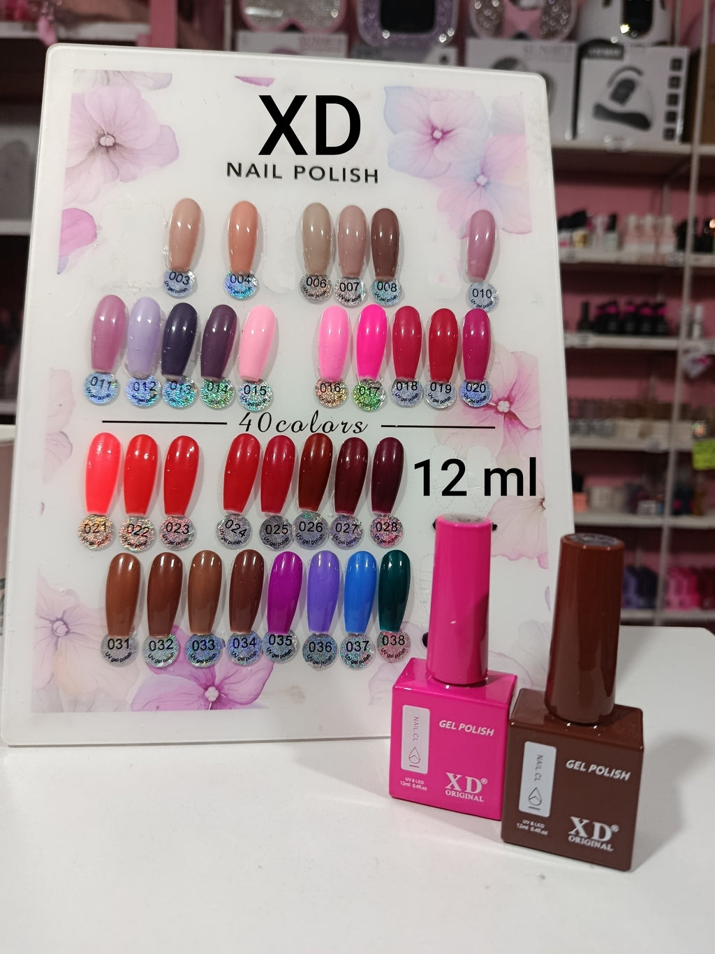Colección XD 12 ml Cuadrados Esmaltes semipermanentes UV LED