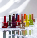 10 x $1290 Bella Rosa 15 ml Cuadrados Esmaltes semipermanentes UV LED