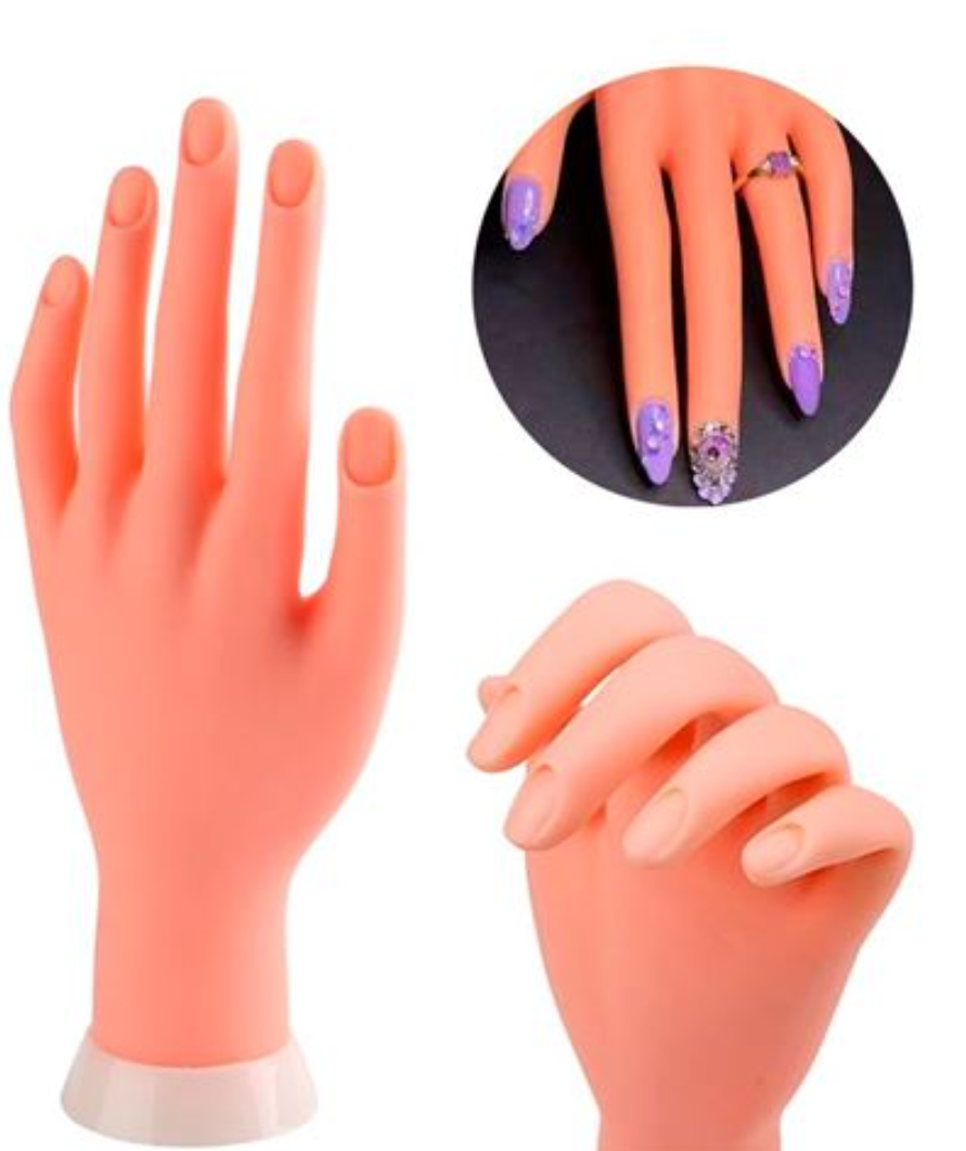 Mano de práctica silicona