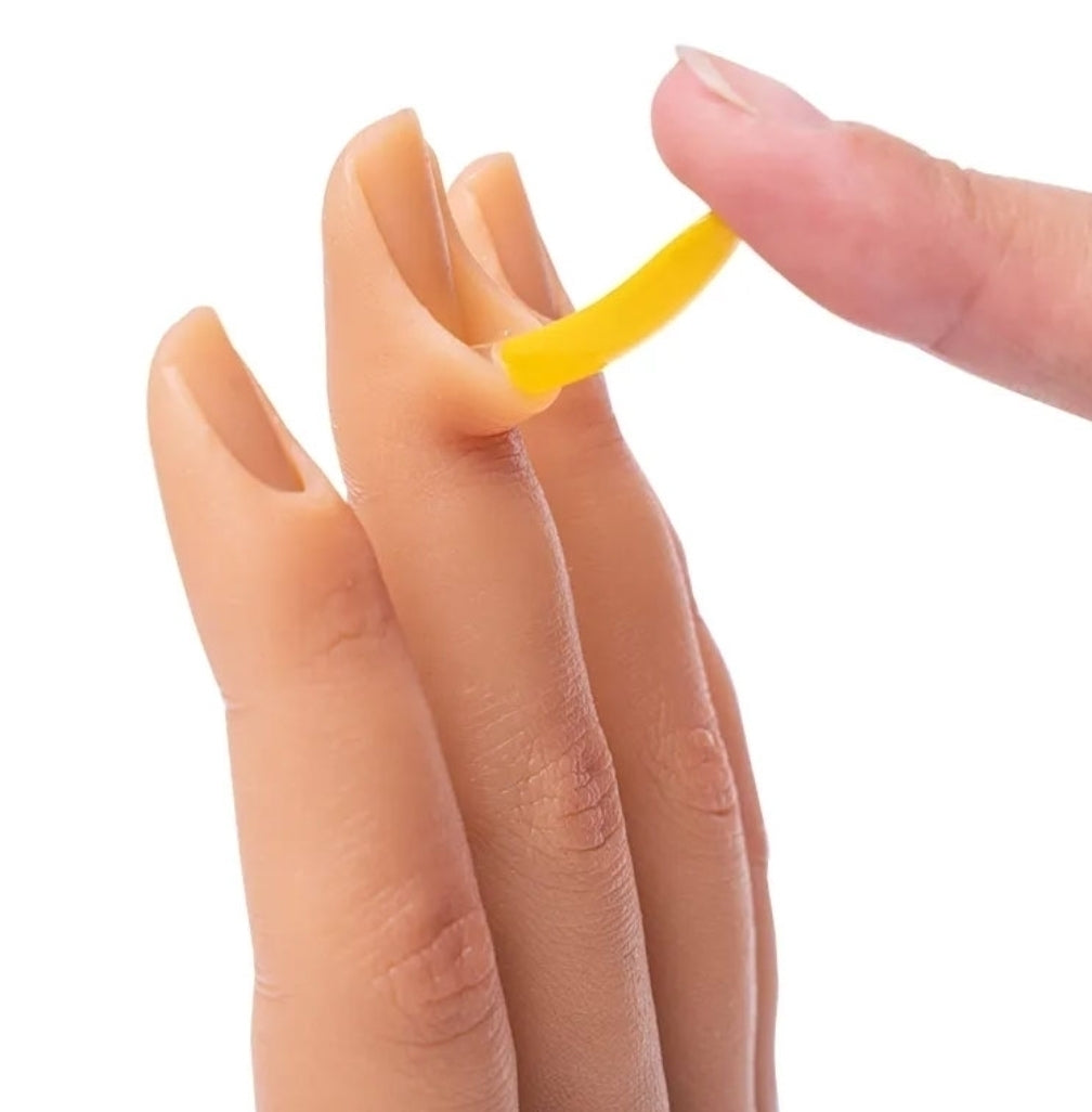 Mano de práctica silicona