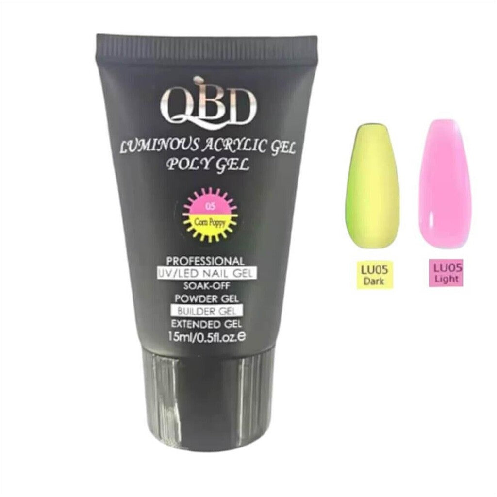 Polygel QBD Cambia de color