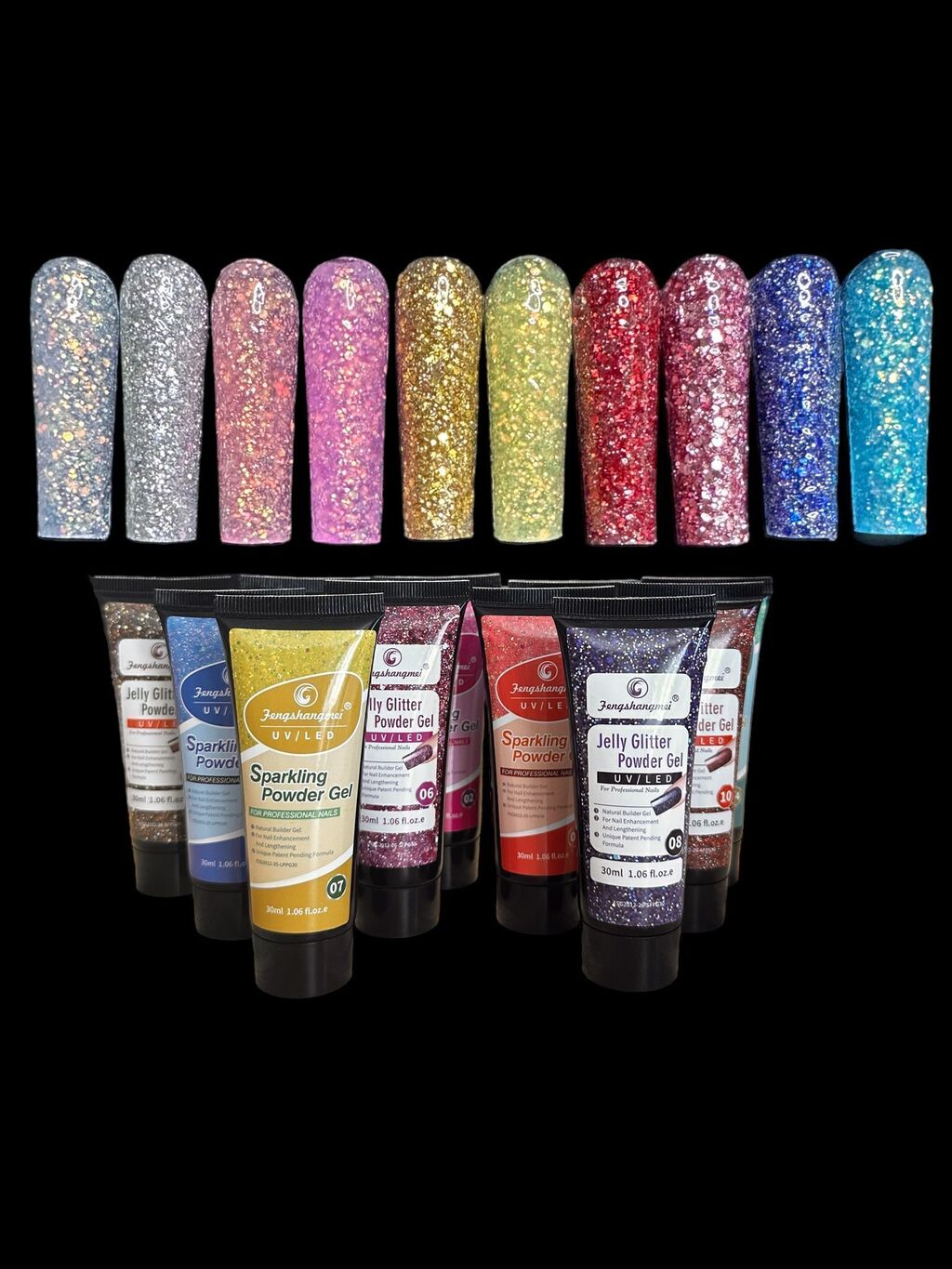 Polygel Glitter 50 ml