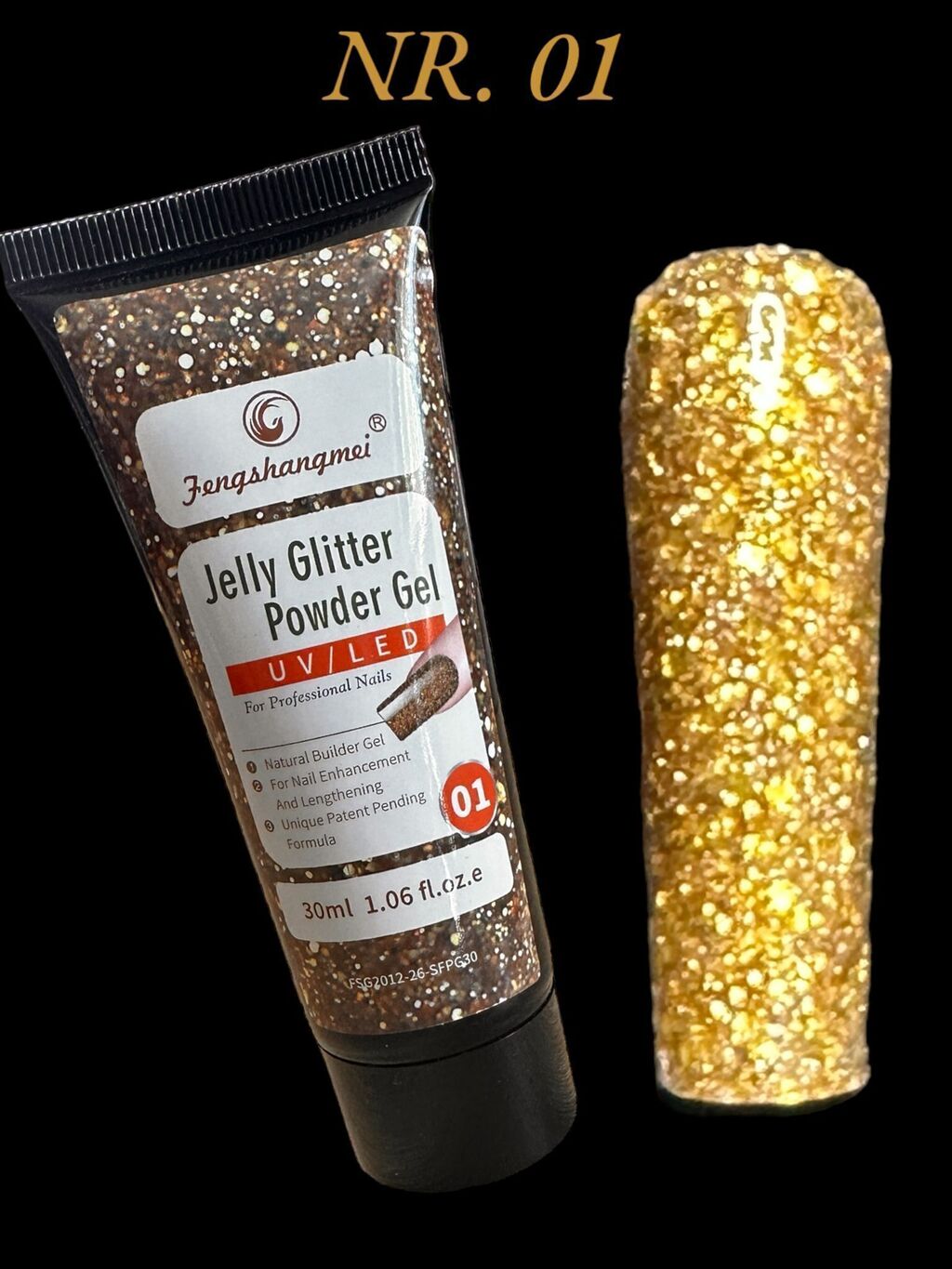 Polygel Glitter 50 ml
