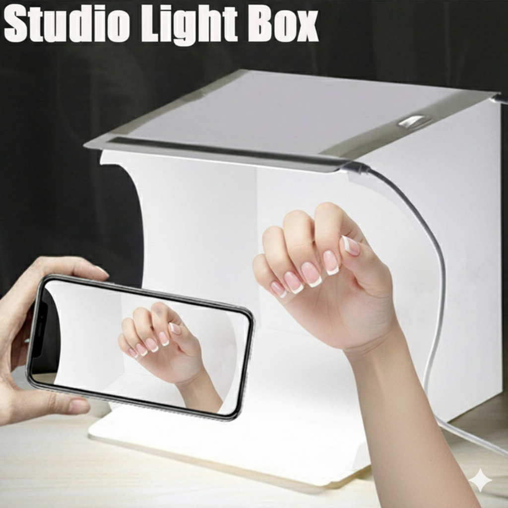 Set de fotografia Cubo para fotos Estudio de fotografías portable