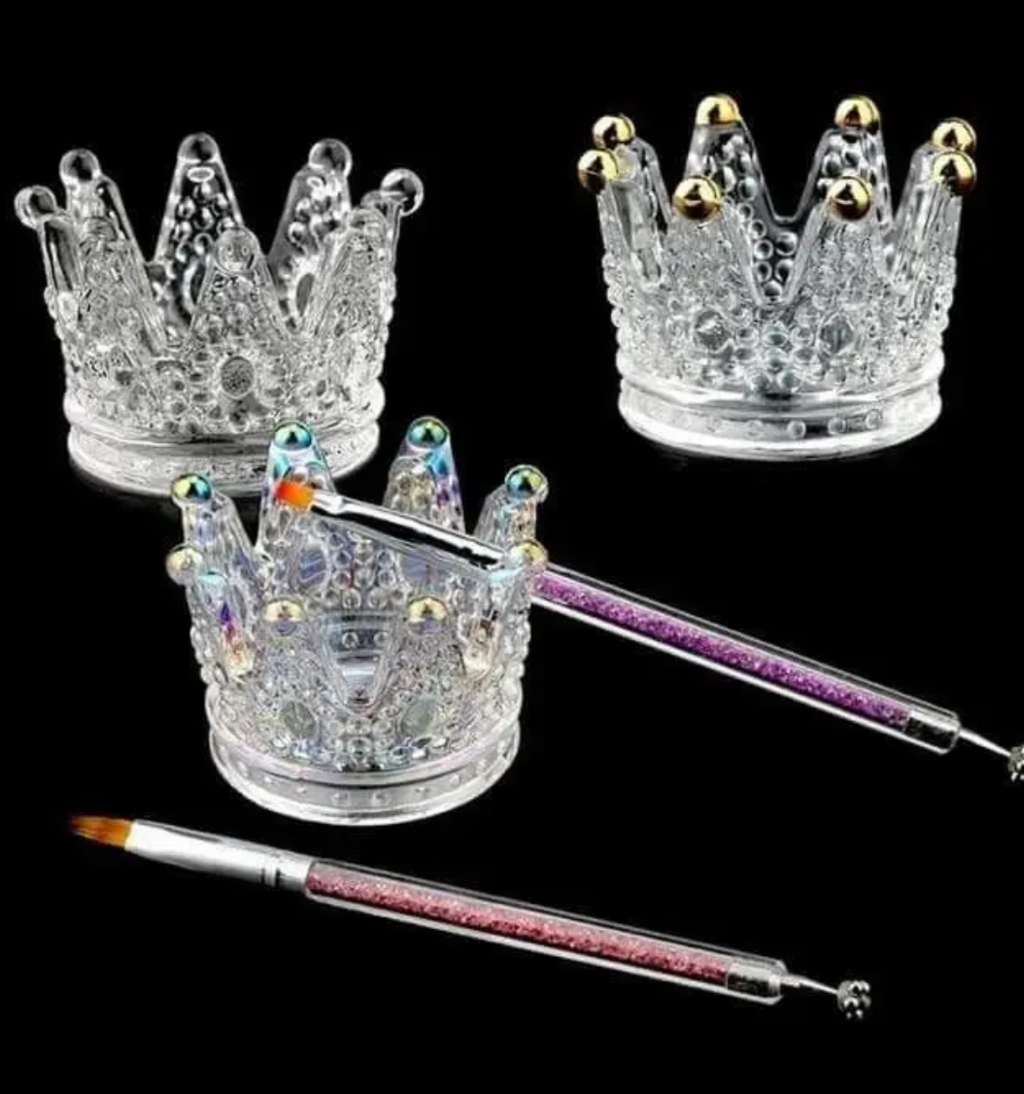 Apoya pinceles - CORONA transparente