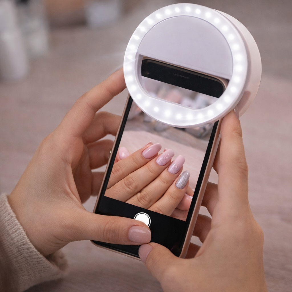 Aro de Luz para celular carga USB