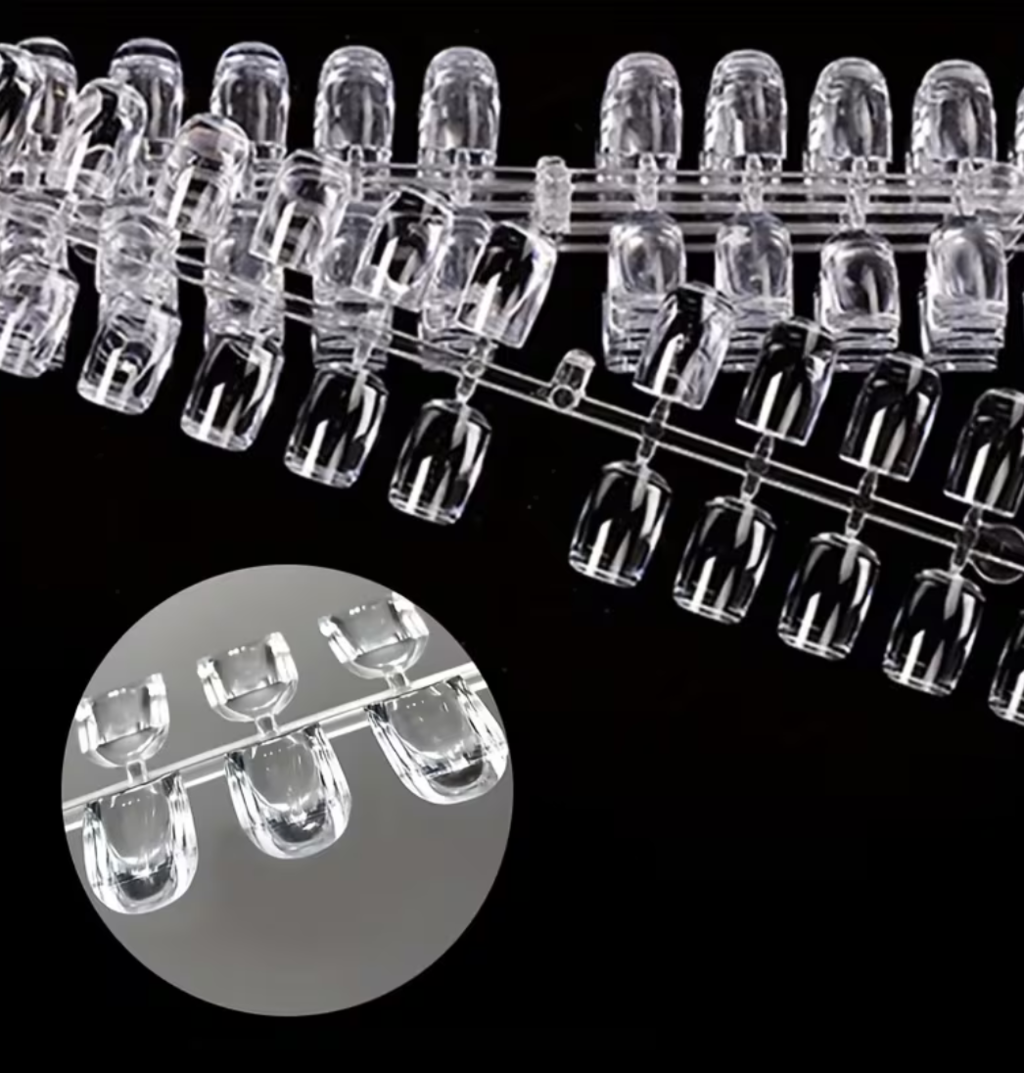 Muestrario para uñas tipo cristal - x10 unid