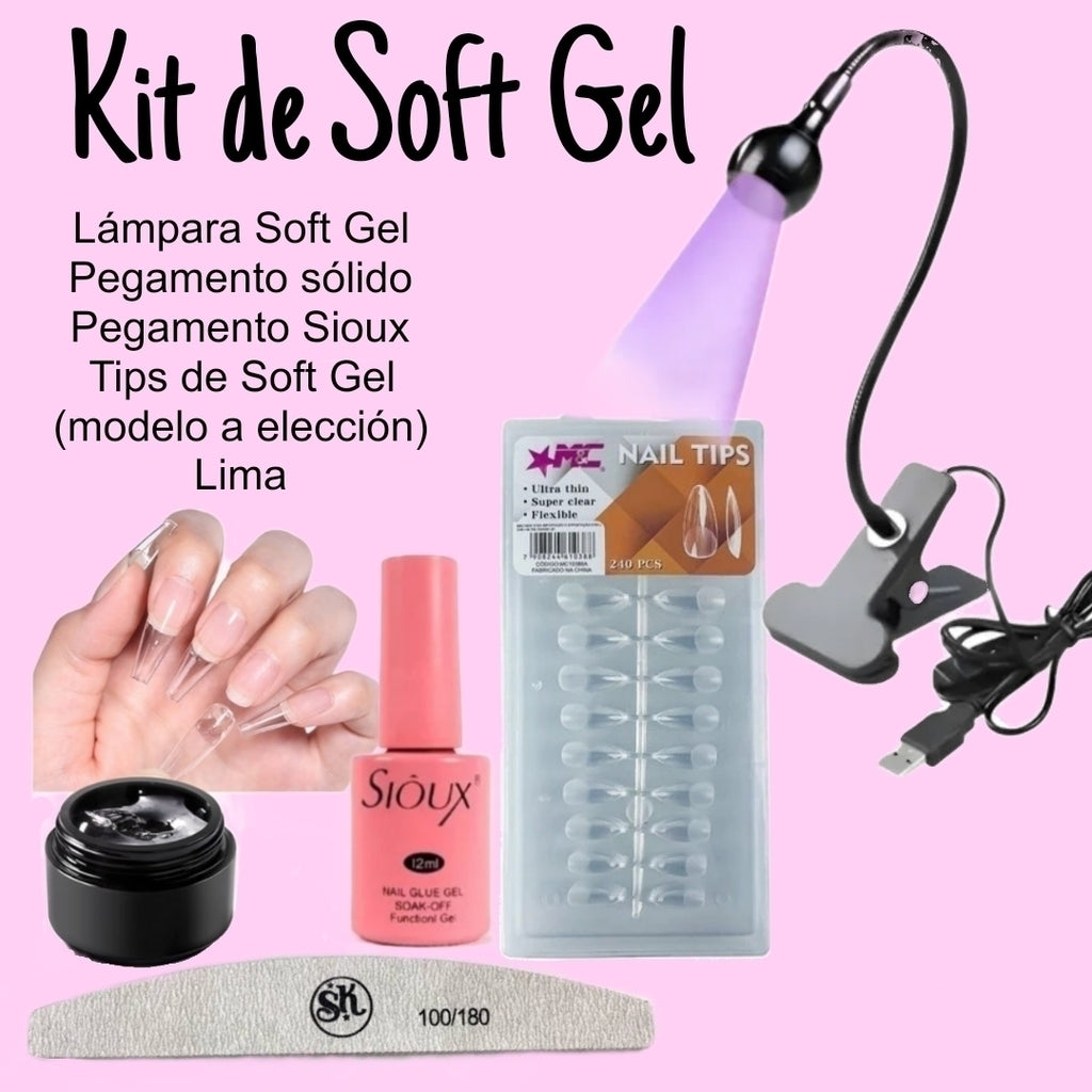 Kit de Soft Gel sin preparadores