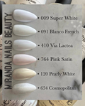 Esmalte Melinè Negro, Blanco y Vía Láctea