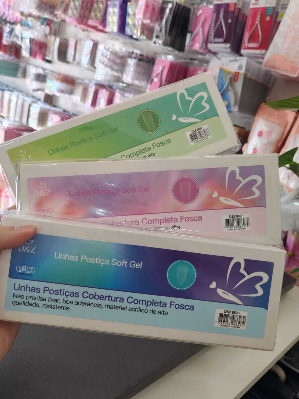 Tips de soft gel 300 unidades prelimadas