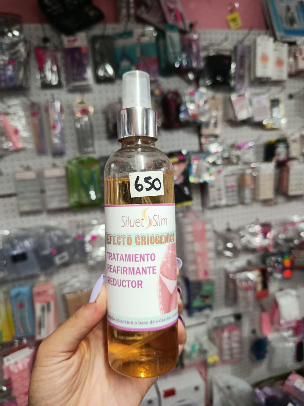 Aceite Criogenico Tratamiento Reafirmante Reductor