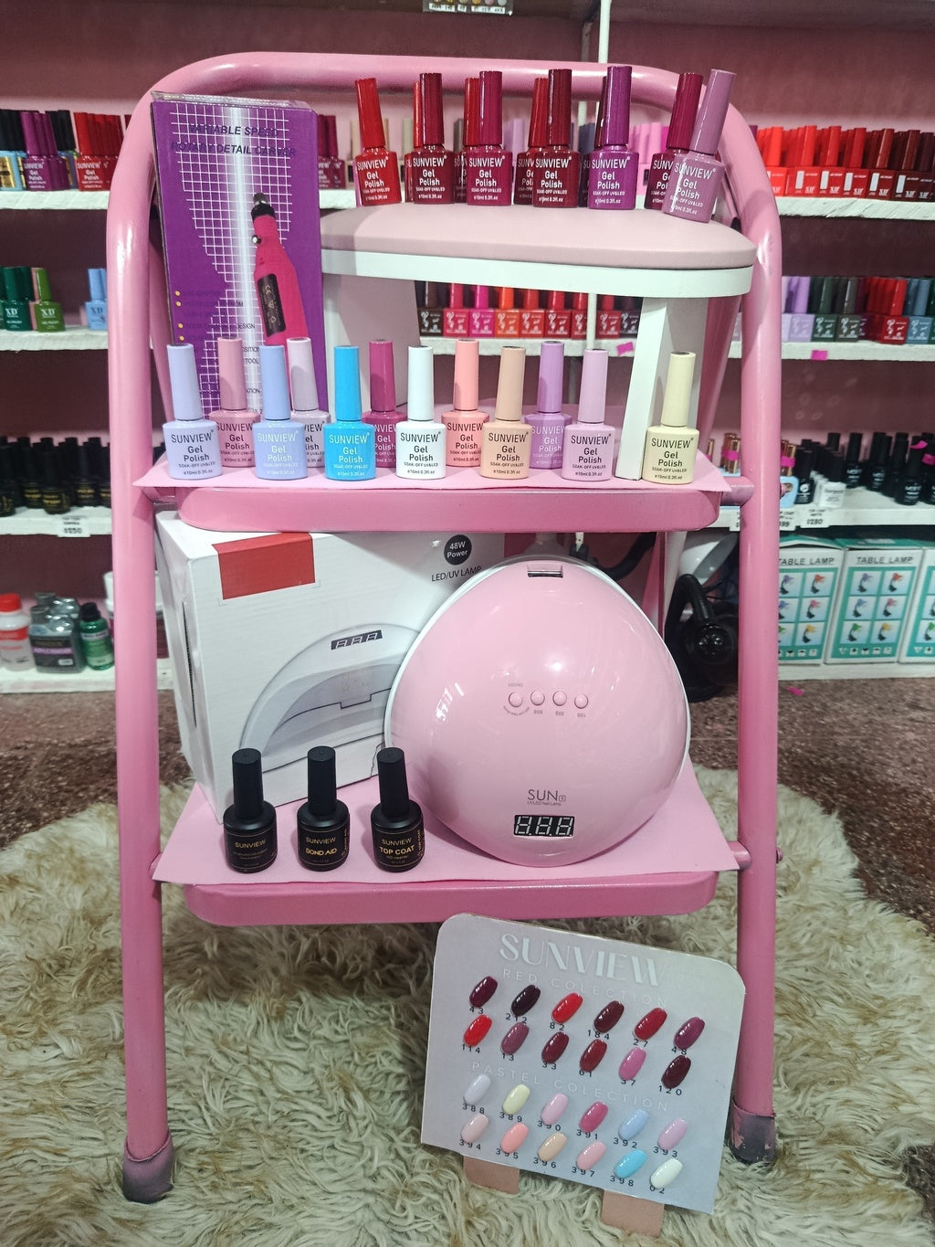 Kit de inicio en semipermanente profesional