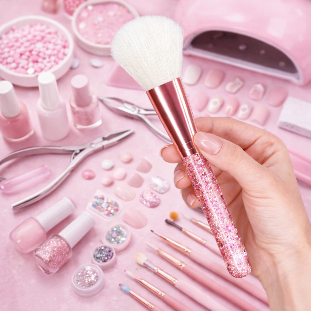 Brochas de Polvo para uñas