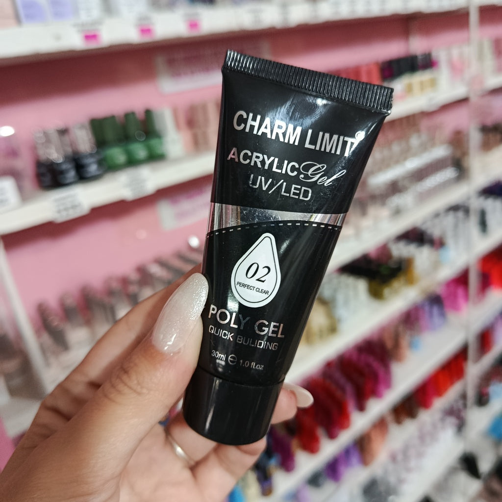 Polygel Acrygel Charm Limit 30 ml - Perfect Clear