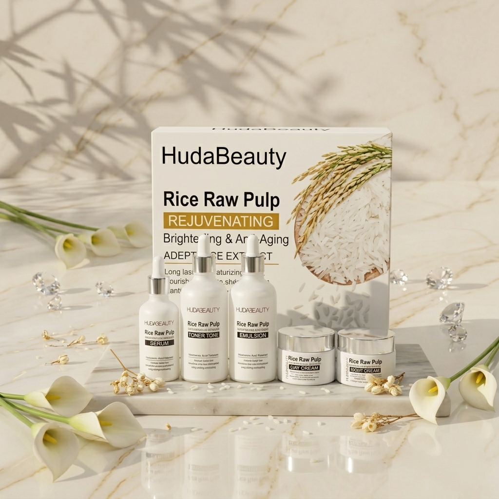 Kit de Cuidado Facial Skin Care - Arroz