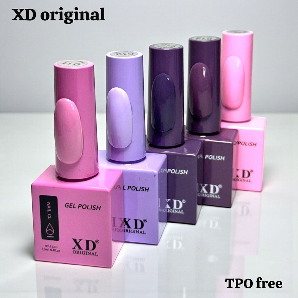 Colecciones de 5 Esmaltes UV LED XD 12 ml