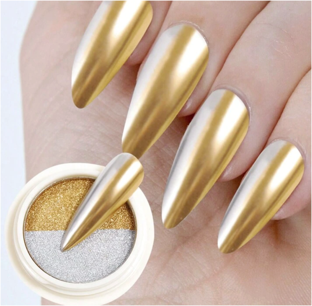 Efecto espejo doble Chrome Cromado