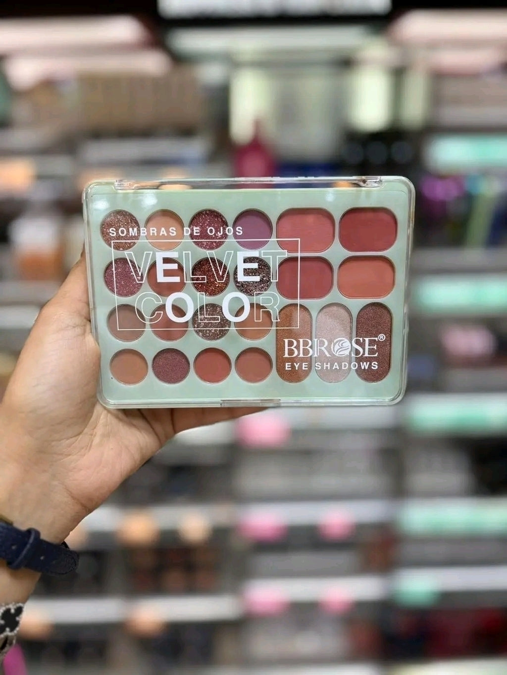 Paleta de sombras VELVET COLOR - Modelo 2