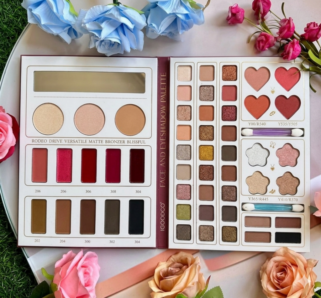 Paleta de sombras Ojos y Rostro - Eye and Face