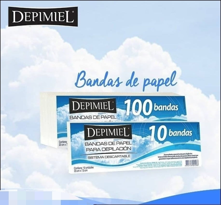Bandas depilatorias - DEPIMIEL