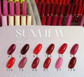 Colección Esmaltes semipermanente SUNVIEW RED COLECTION
