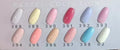Colección Esmaltes semipermanente SUNVIEW PASTEL COLECTION